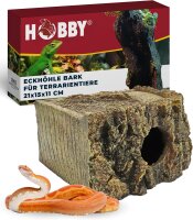 Eckhöhle Bark, 21x15x11cm
