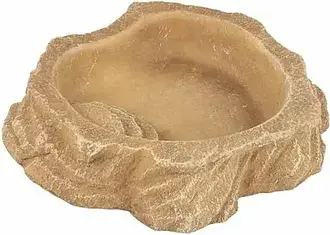 TerraDella Terrarien Wassernapf XXL sand