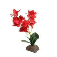 Orchidee groß rot 30cm Lucky Reptile