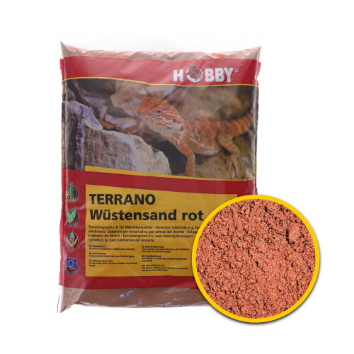 Hobby Terrano 5kg Wüstensand rot