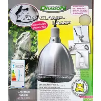 Dragon Ceramic Clamp Lamp Aluminium 210 mm