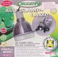 Dragon Ceramic Clamp Lamp Aluminium Ø140 mm