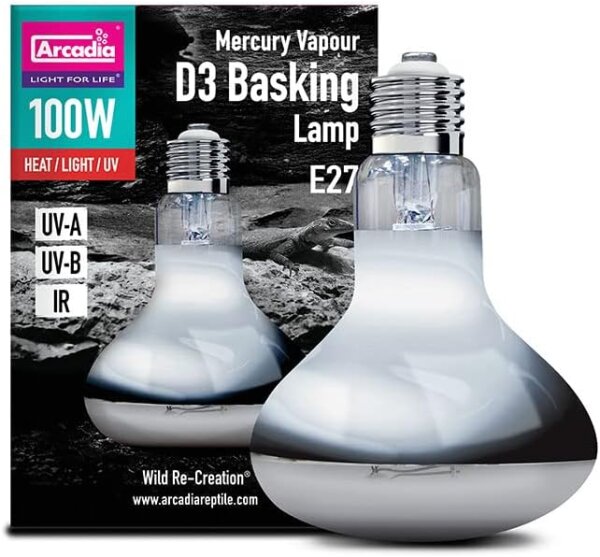 Arcadia UVB D3 Basking 80W