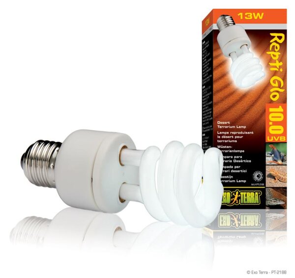 EXO Terra Repti Glo 10.0 Compact Wüsten-Terrarienlampe