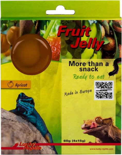 Fruit Jelly Apricot 4x 15g