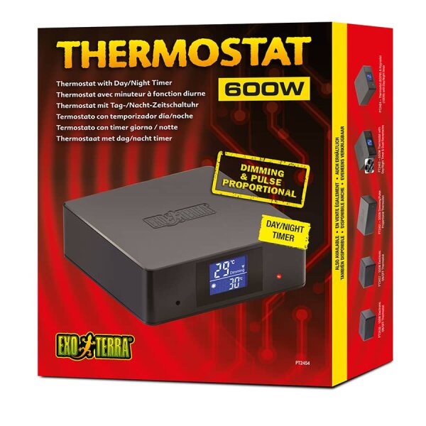 Thermostat 600W mit Timer Tag/Nacht ExoTerra