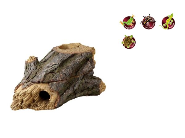 Wood Cave 2 / 24 x 13 x 9 cm