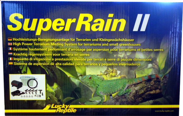 Super Rain II Hochleistungsberegnungsanlage für Terrarien
