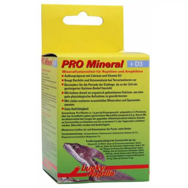 PRO Mineral + D3  60g Mineralpräparat mit Vitamin D3