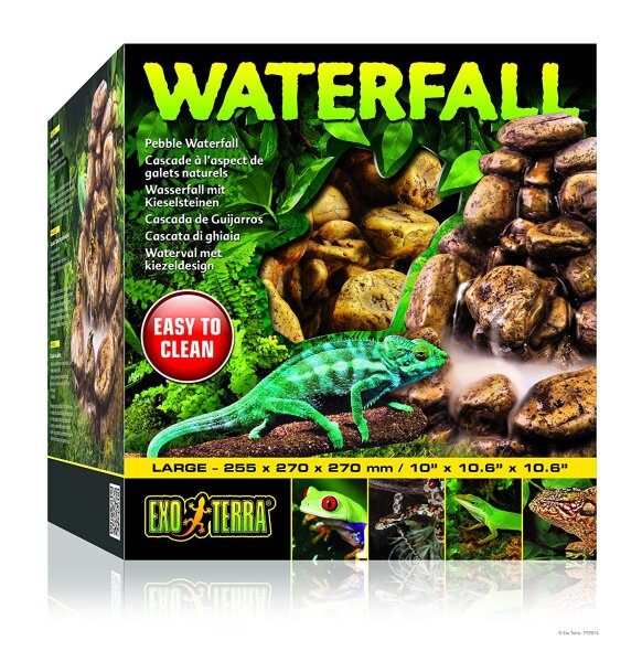 Wasserfall Kiesel goß. inkl. Pumpe Exo Terra