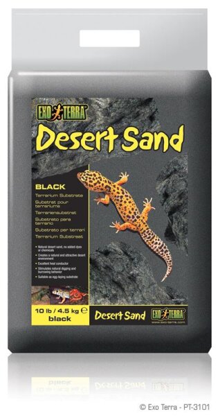 Desert Sand schwarz Substrat 4,5kg Exo Terra