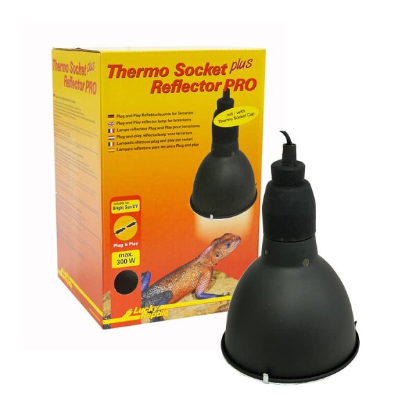Thermo Socket + Reflector lang schwarz PRO