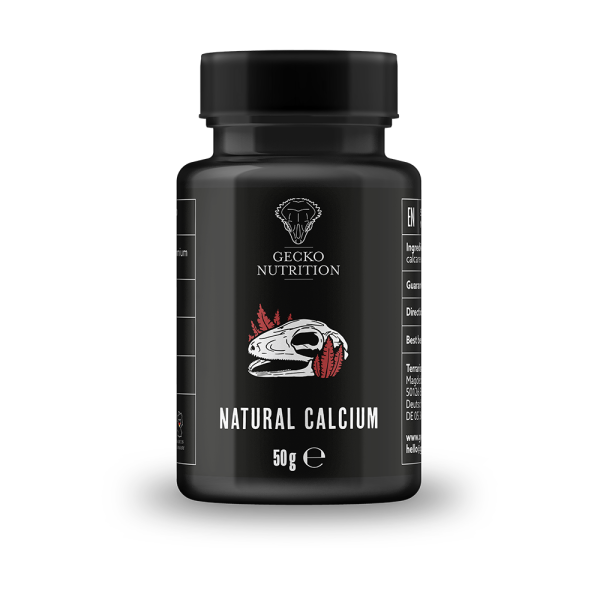 Natural Calcium 50g Gecko Nutrition